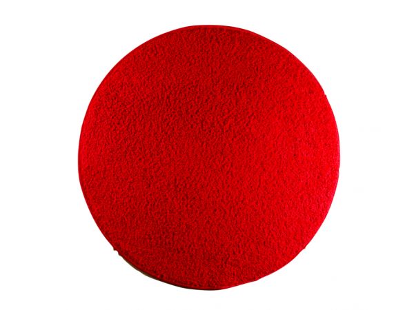 Teppich Batan - Rot - 67 cm rund