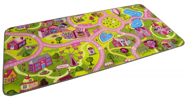 Spielmatte Sweet Town-80x120 cm